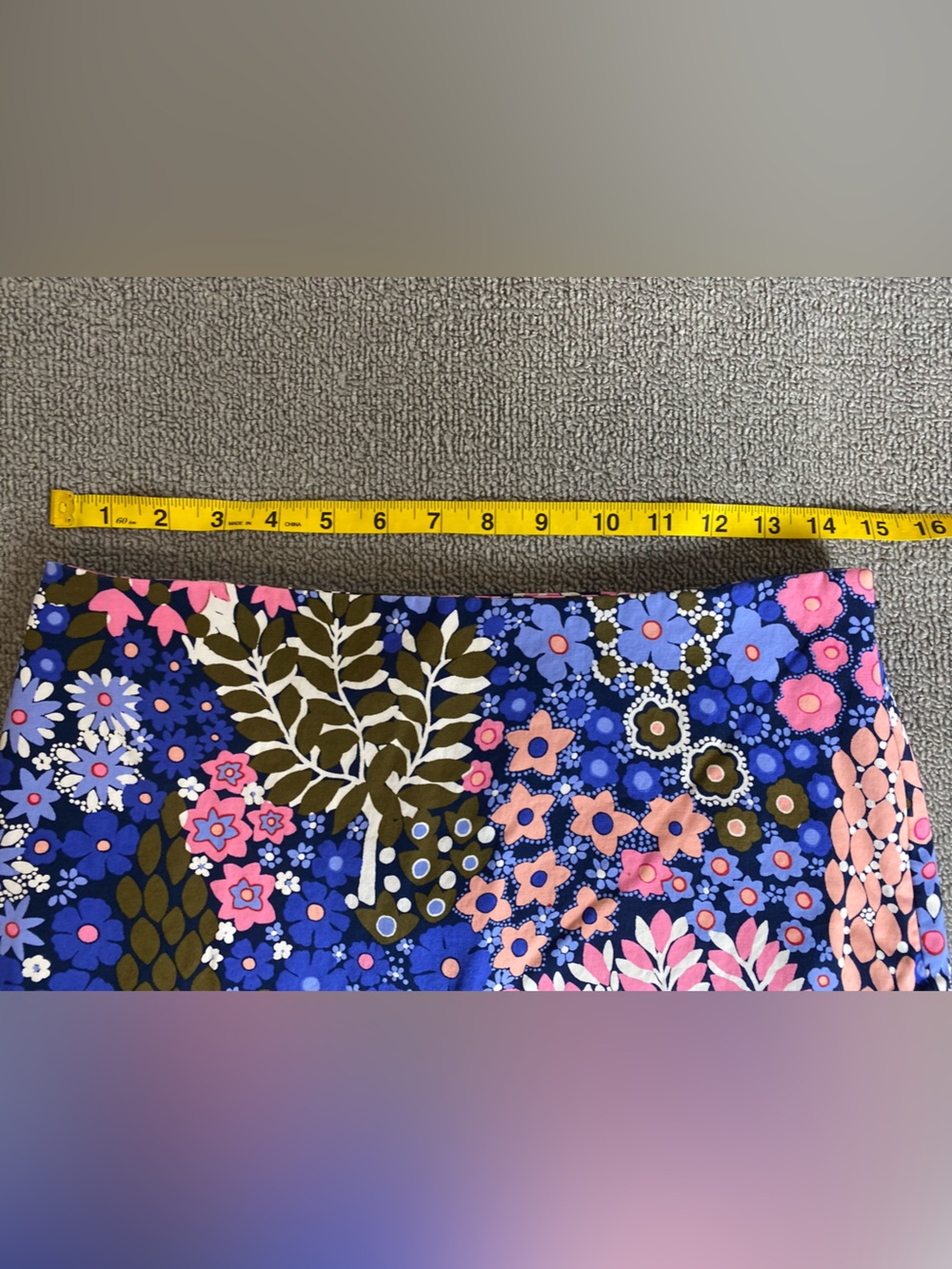 Talbots Spring Artsy Floral Pencil Skirt- Business Casual Wedding Guest Summer - Picture 4 of 5